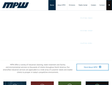 Tablet Screenshot of mpwservices.com